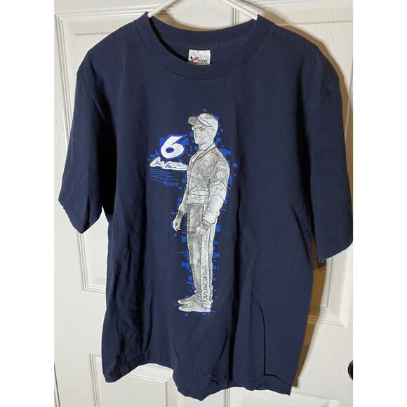 Mark Martin #6 Chase Authentic T-Shirt XL (?) Flaw - Read Description Roush - Picture 2 of 7